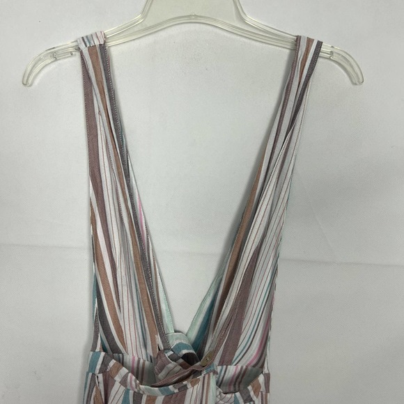 Wild Fable Multicolor Striped Wide Leg Overalls Size Small - Picture 9 of 16